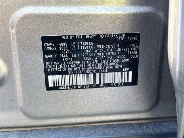 Used 2017 Subaru Outback 2.5i Premium AWD/4WD image 22