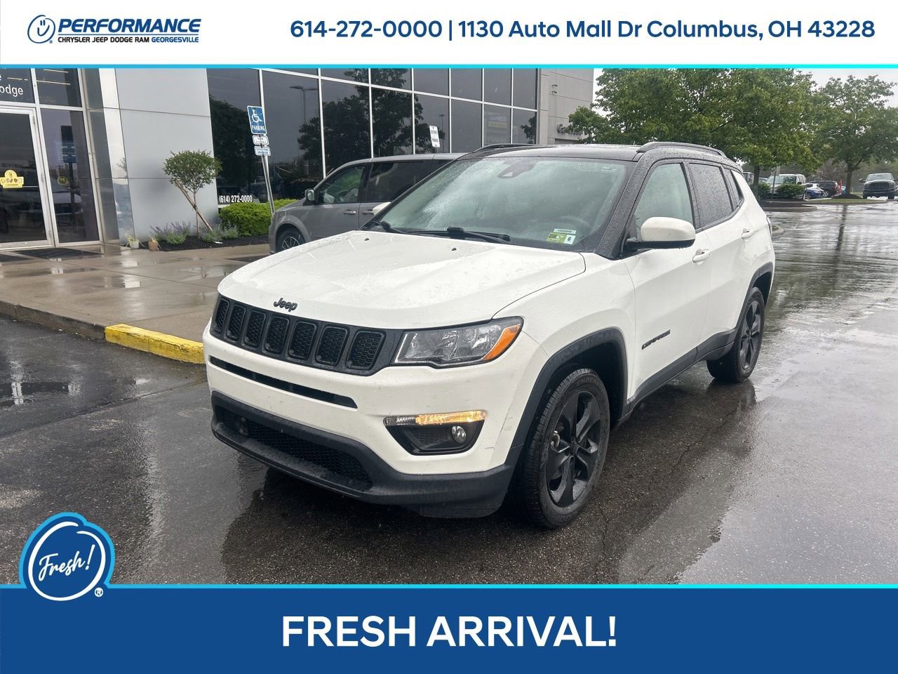 Used 2021 Jeep Compass Latitude w/ Sun and Sound Group AWD/4WD image 8