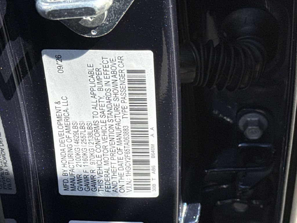 New 2026 Honda Accord EX-L image 27