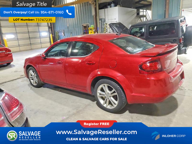 Used 2012 Dodge Avenger SXT w/ Rallye Appearance Group FWD image 3