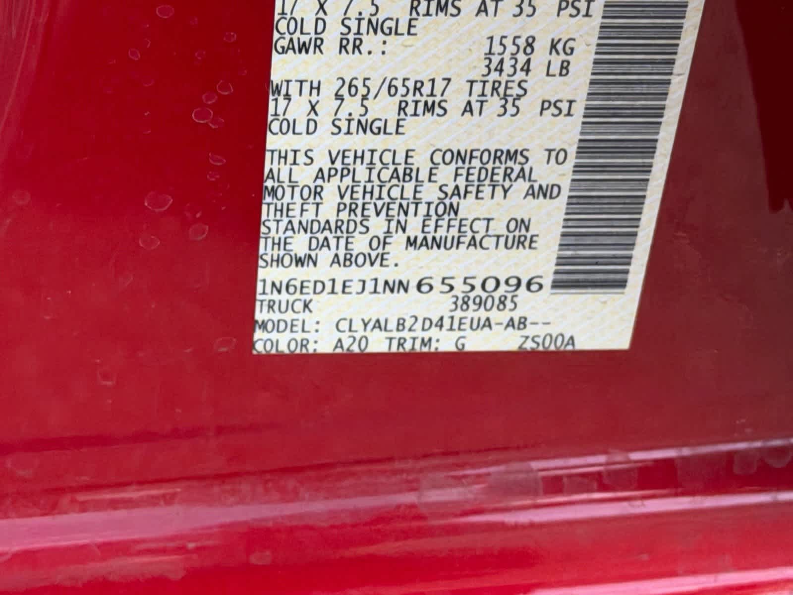 Certified 2022 Nissan Frontier SV w/ Technology Package RWD image 18