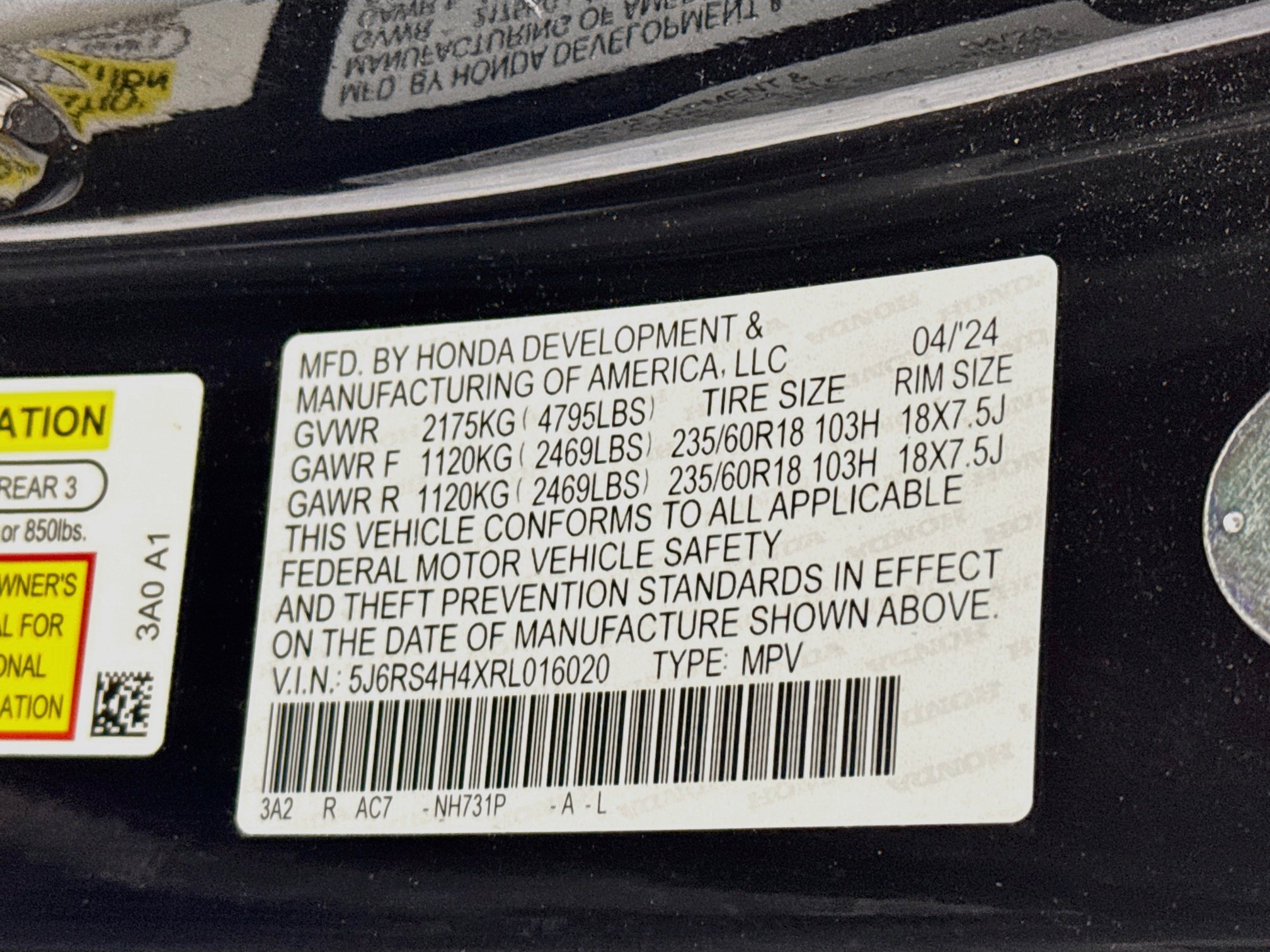 Certified 2024 Honda CR-V EX image 31