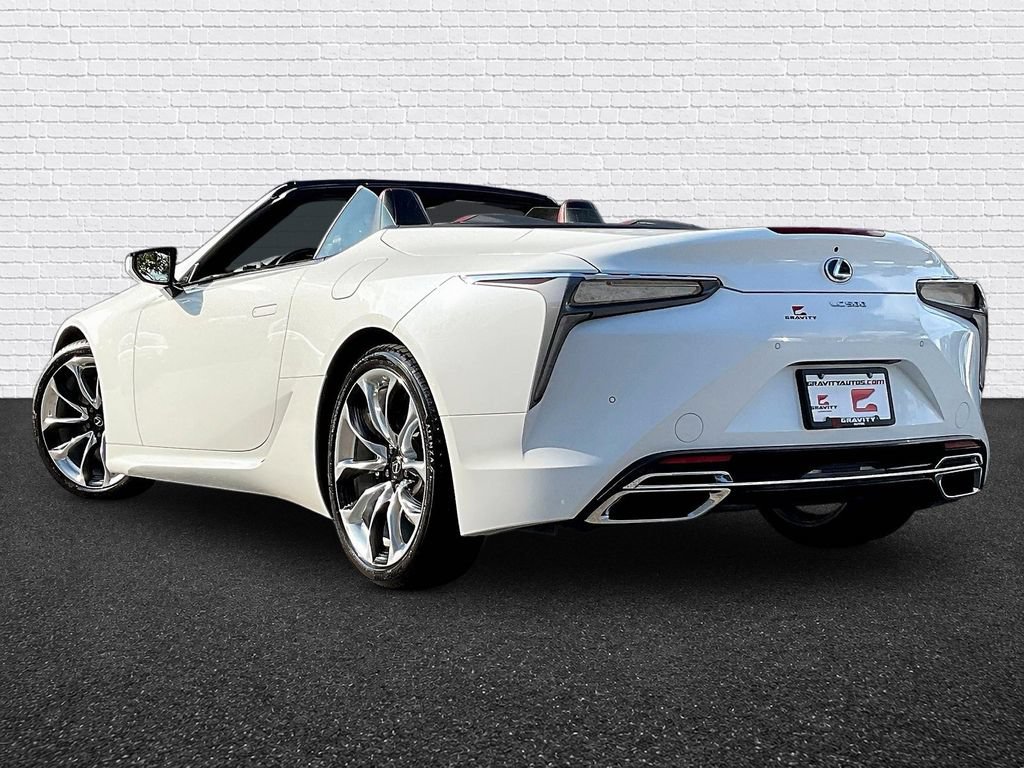 Used 2021 Lexus LC 500 Convertible w/ Touring Package RWD image 4