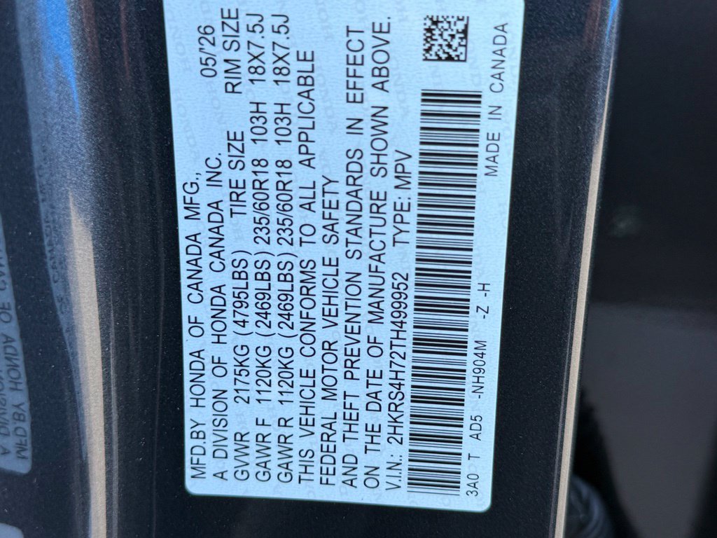 Certified 2026 Honda CR-V EX-L image 29