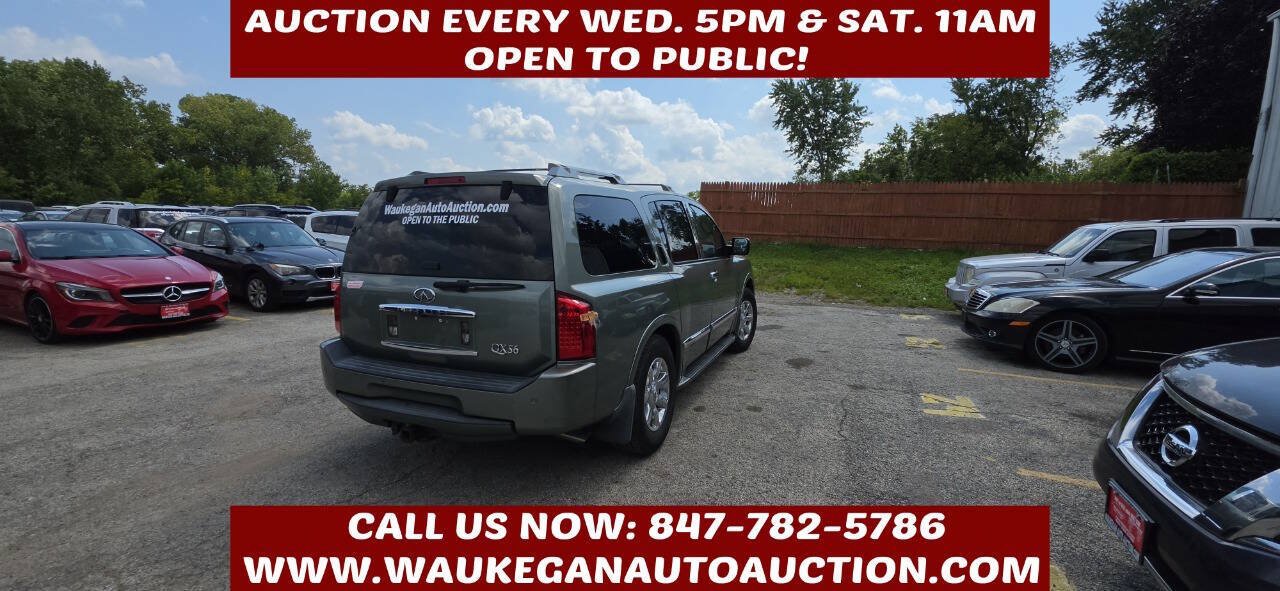 Used 2004 INFINITI QX56 4WD w/ Smart Vision Pkg image 2