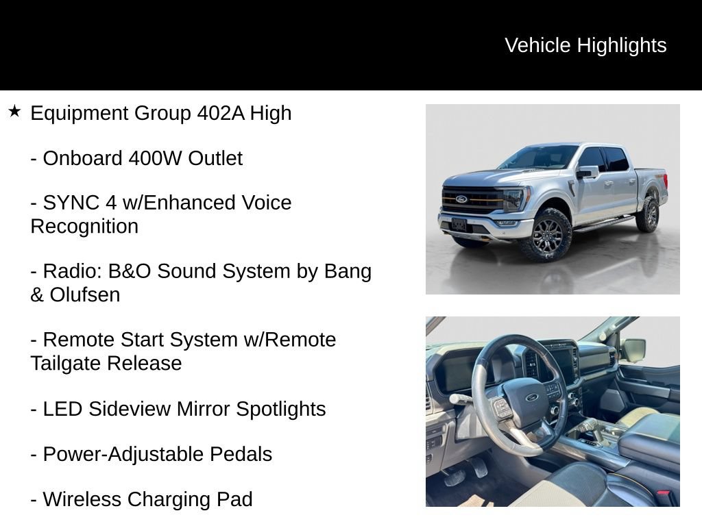 Used 2022 Ford F150 Tremor w/ Equipment Group 402A High AWD/4WD image 11