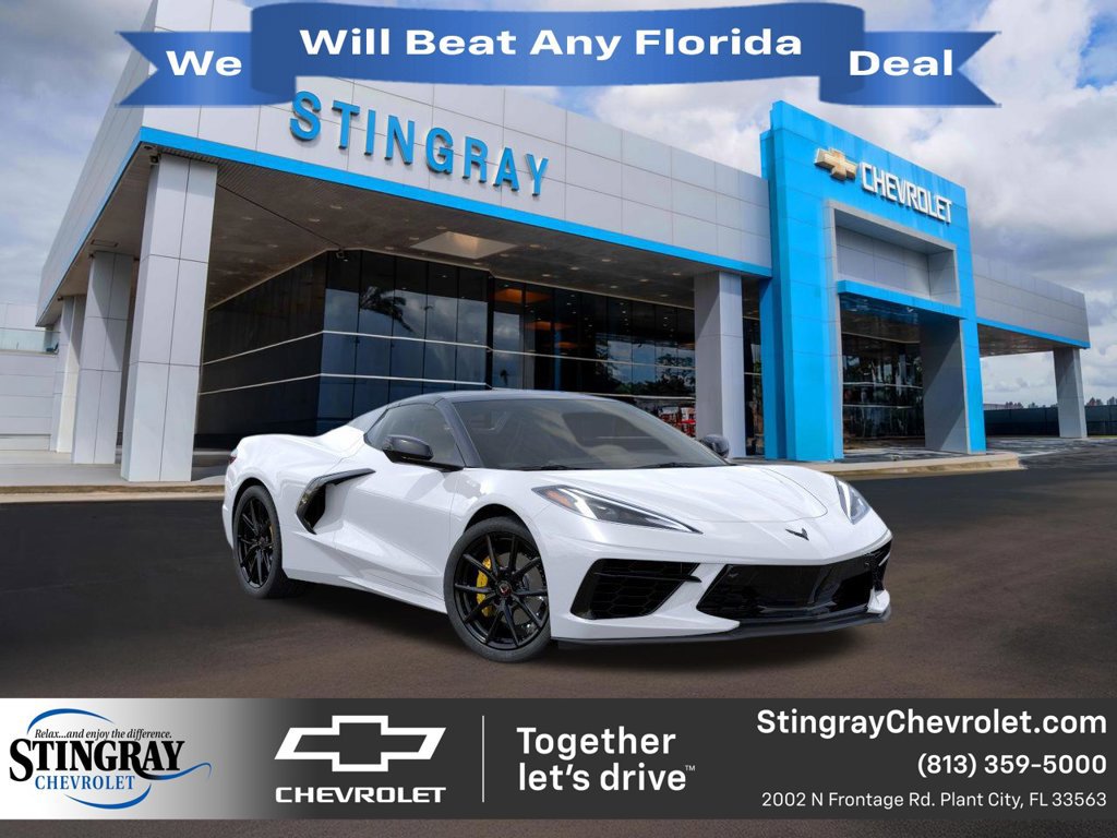New 2027 Chevrolet Corvette Stingray Convertible w/ Stealth Interior Trim Package