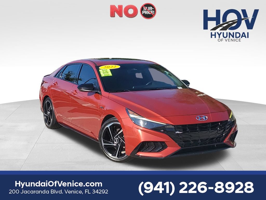 Used 2022 Hyundai Elantra N Line FWD image 1
