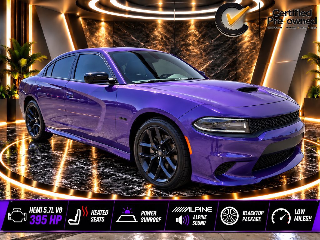 Used 2023 Dodge Charger R/T w/ Blacktop Package