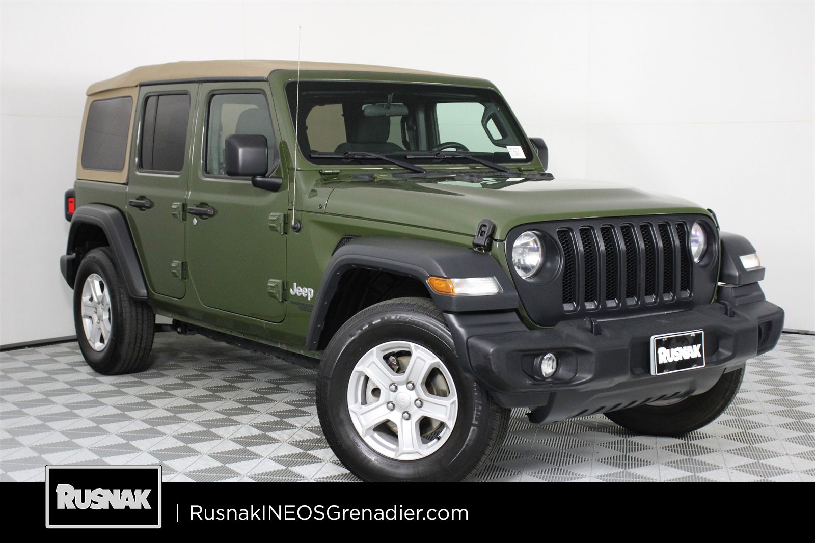 Used 2021 Jeep Wrangler Unlimited Sport image 1