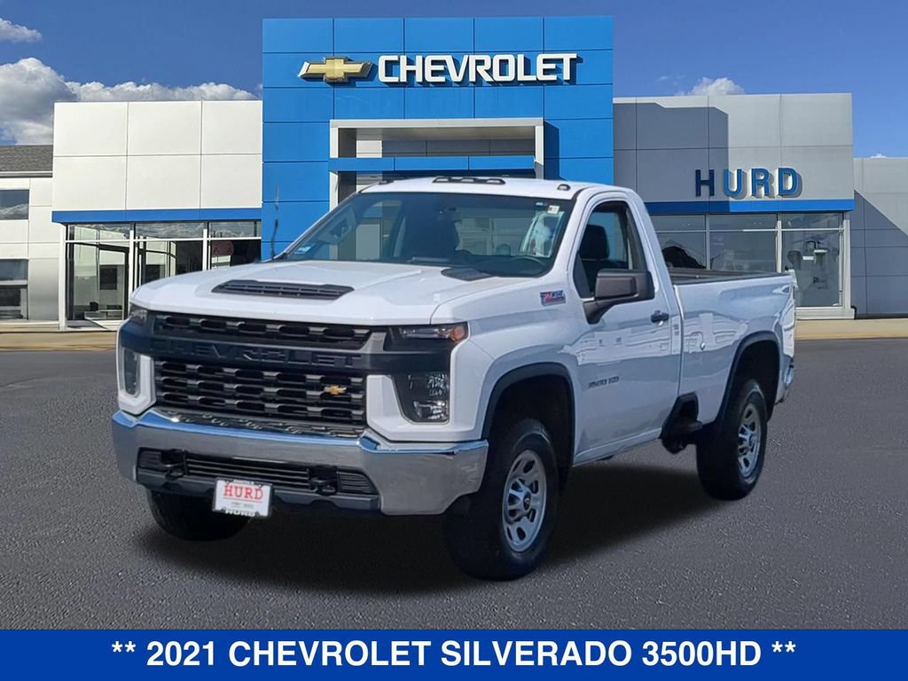 Used 2021 Chevrolet Silverado 3500 W/T w/ WT Fleet Convenience Package AWD/4WD image 9