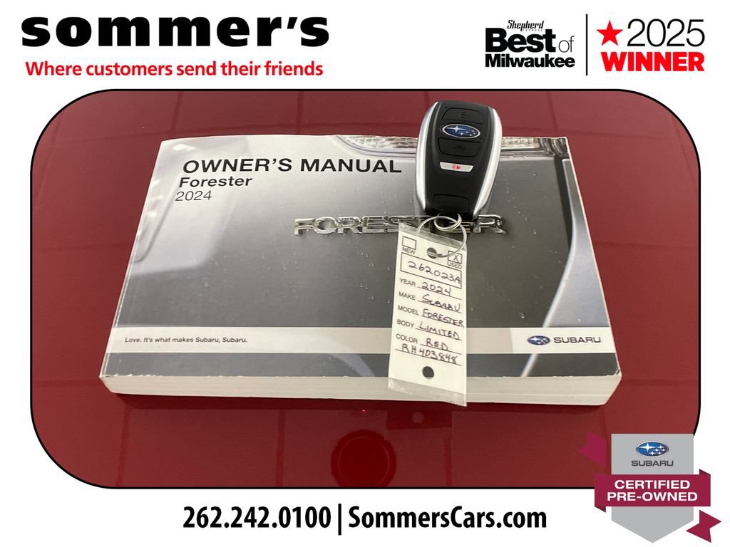 Certified 2024 Subaru Forester Limited AWD/4WD image 27
