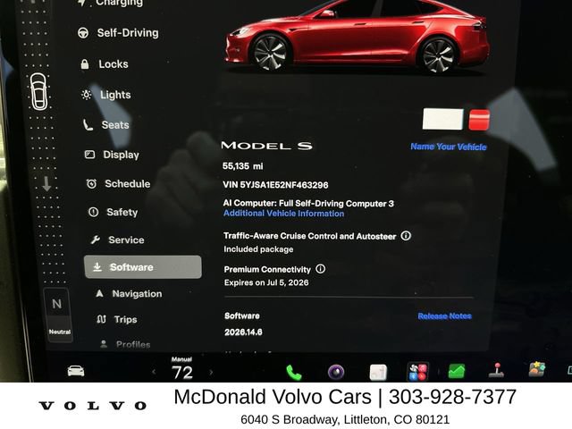 Used 2022 Tesla Model S AWD/4WD image 15