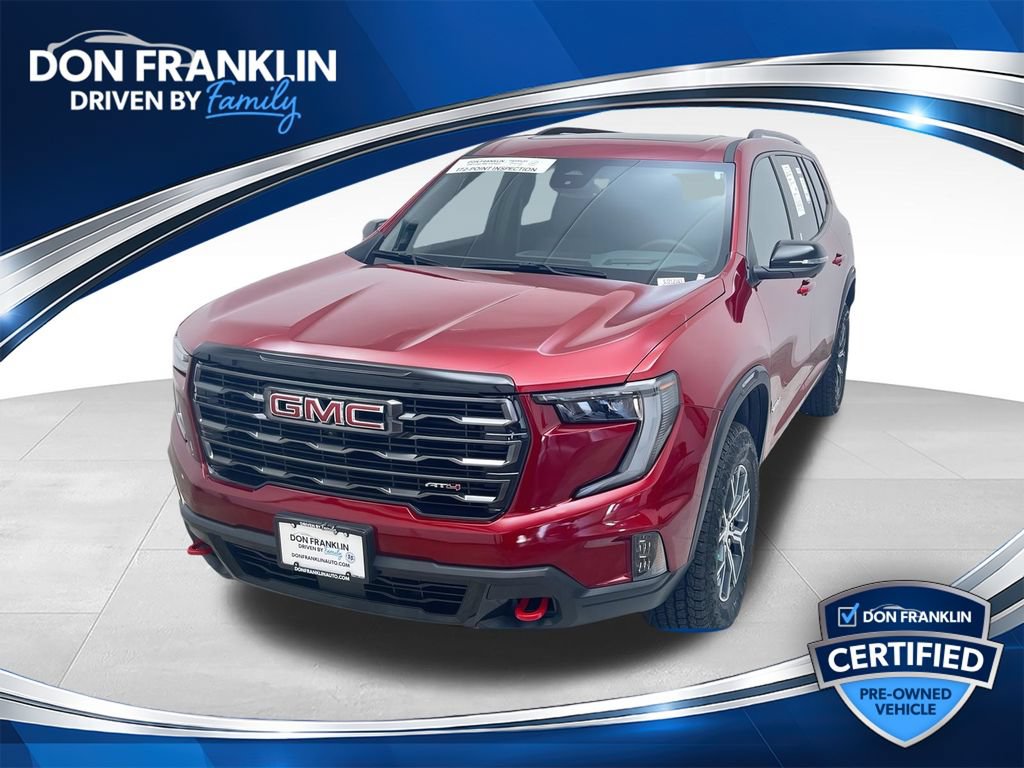 Used 2025 GMC Acadia AT4 w/ Luxury Package