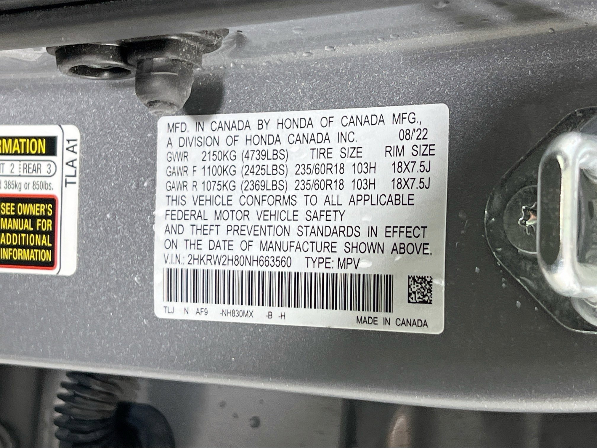 Used 2022 Honda CR-V EX-L image 31