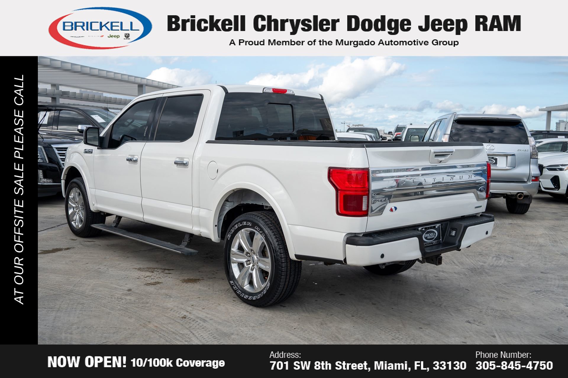 Used 2020 Ford F150 Platinum w/ Equipment Group 701A Luxury image 7