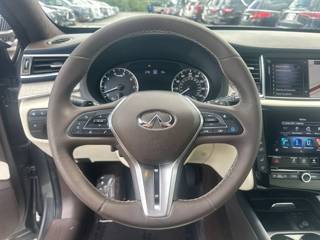 Used 2020 INFINITI QX50 Autograph w/ Premium White Leather Package FWD image 21