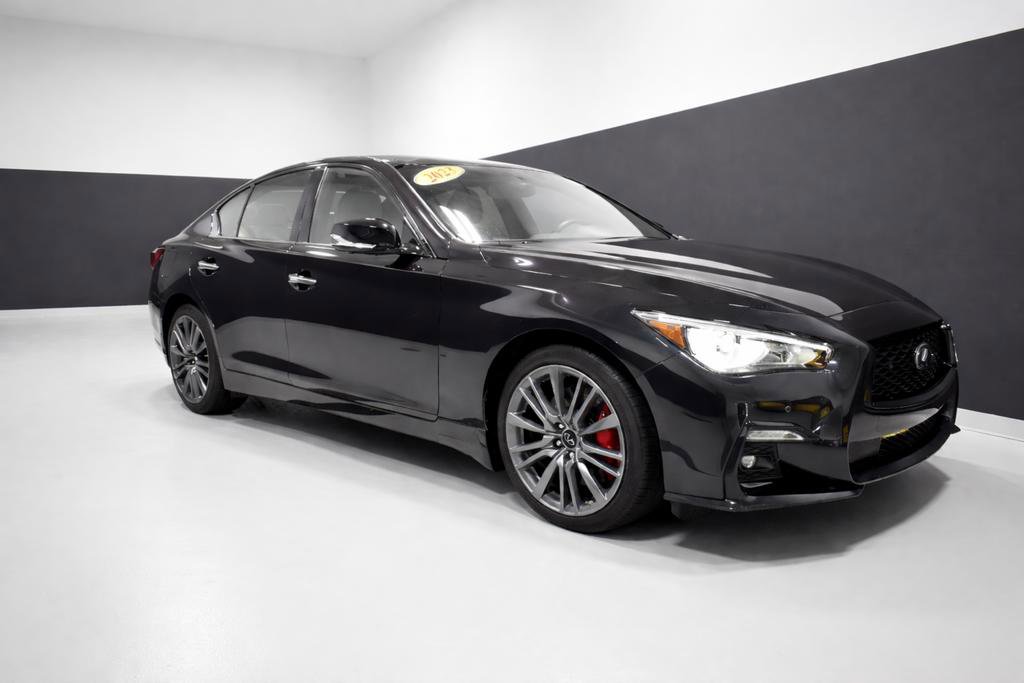 Used 2023 INFINITI Q50 Red Sport 400 w/ Black Opal Edition image 7