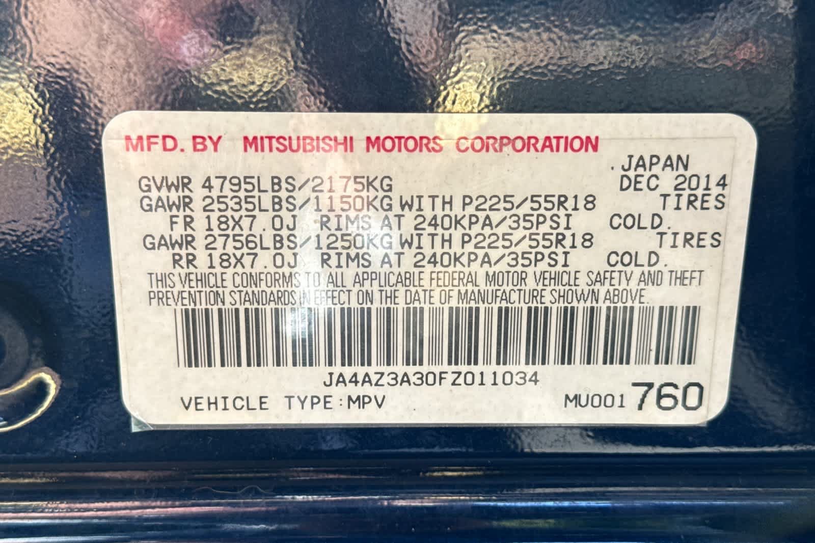 Used 2015 Mitsubishi Outlander SE AWD/4WD image 28