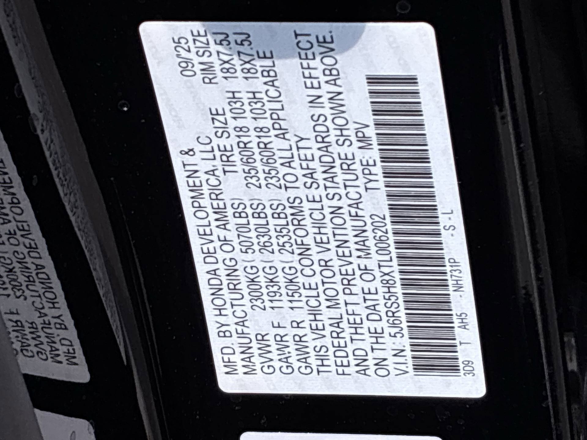 Certified 2026 Honda CR-V Sport-L image 39