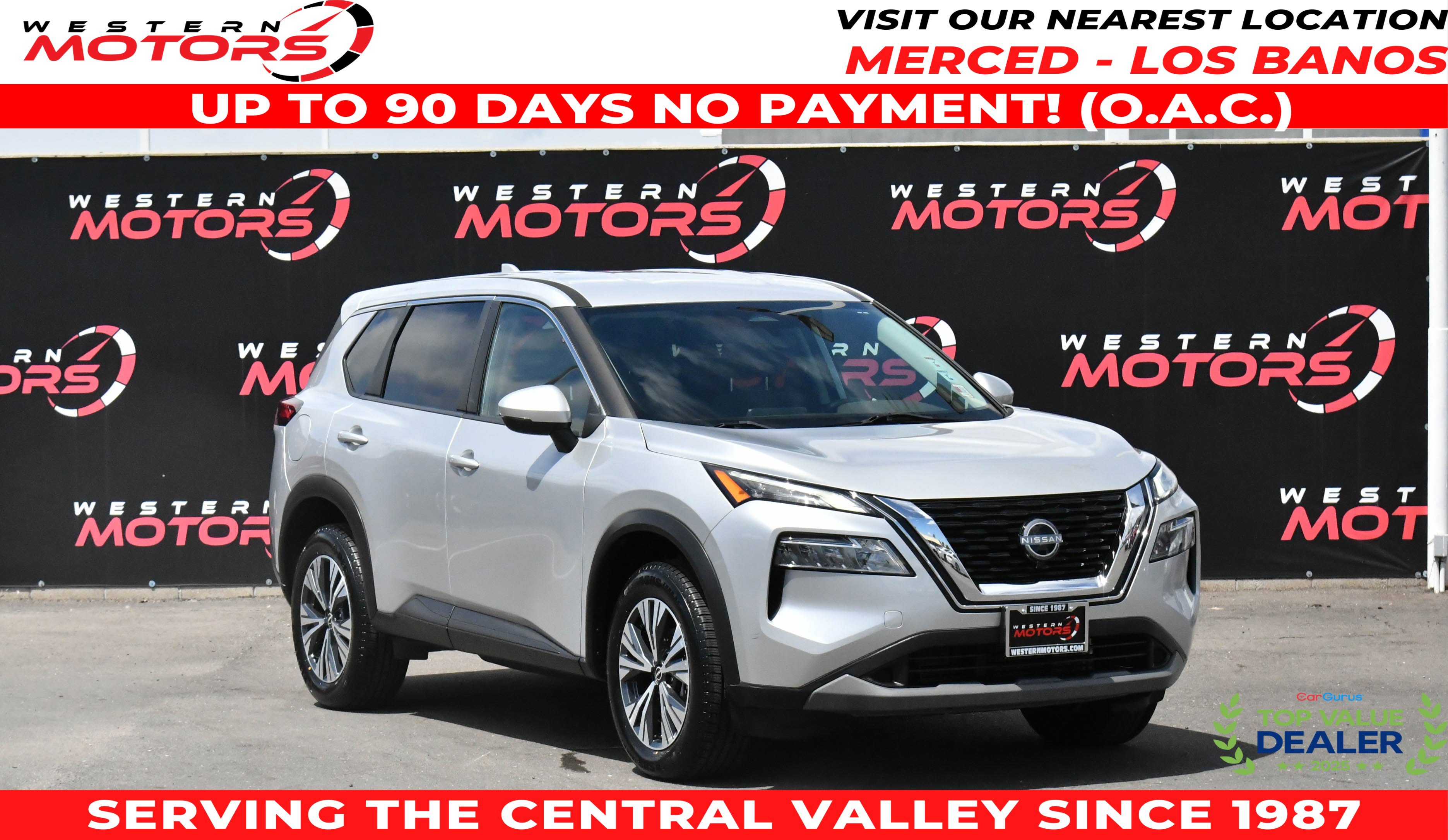 Used 2022 Nissan Rogue SV AWD/4WD image 1