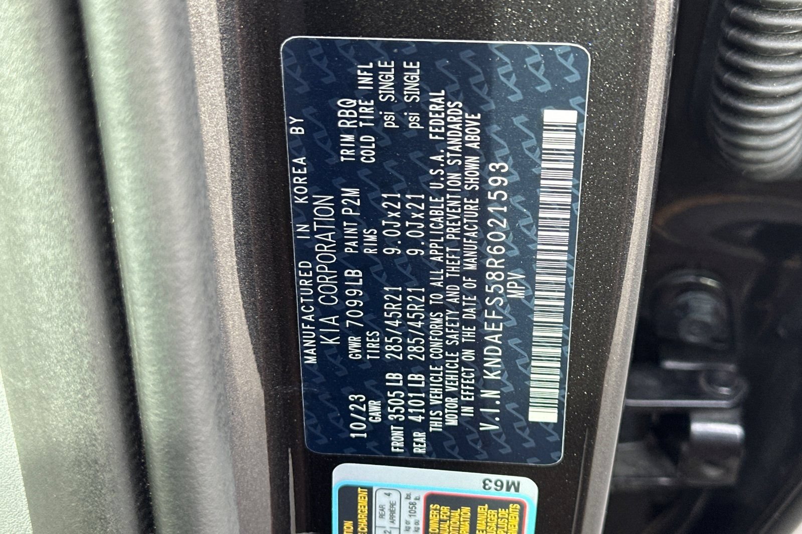 Used 2024 Kia EV9 GT-Line AWD/4WD image 32