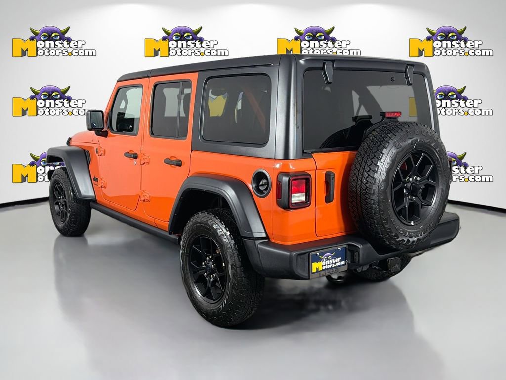 Used 2023 Jeep Wrangler Unlimited Sport w/ Uconnect 4C Nav & Sound Group AWD/4WD image 7