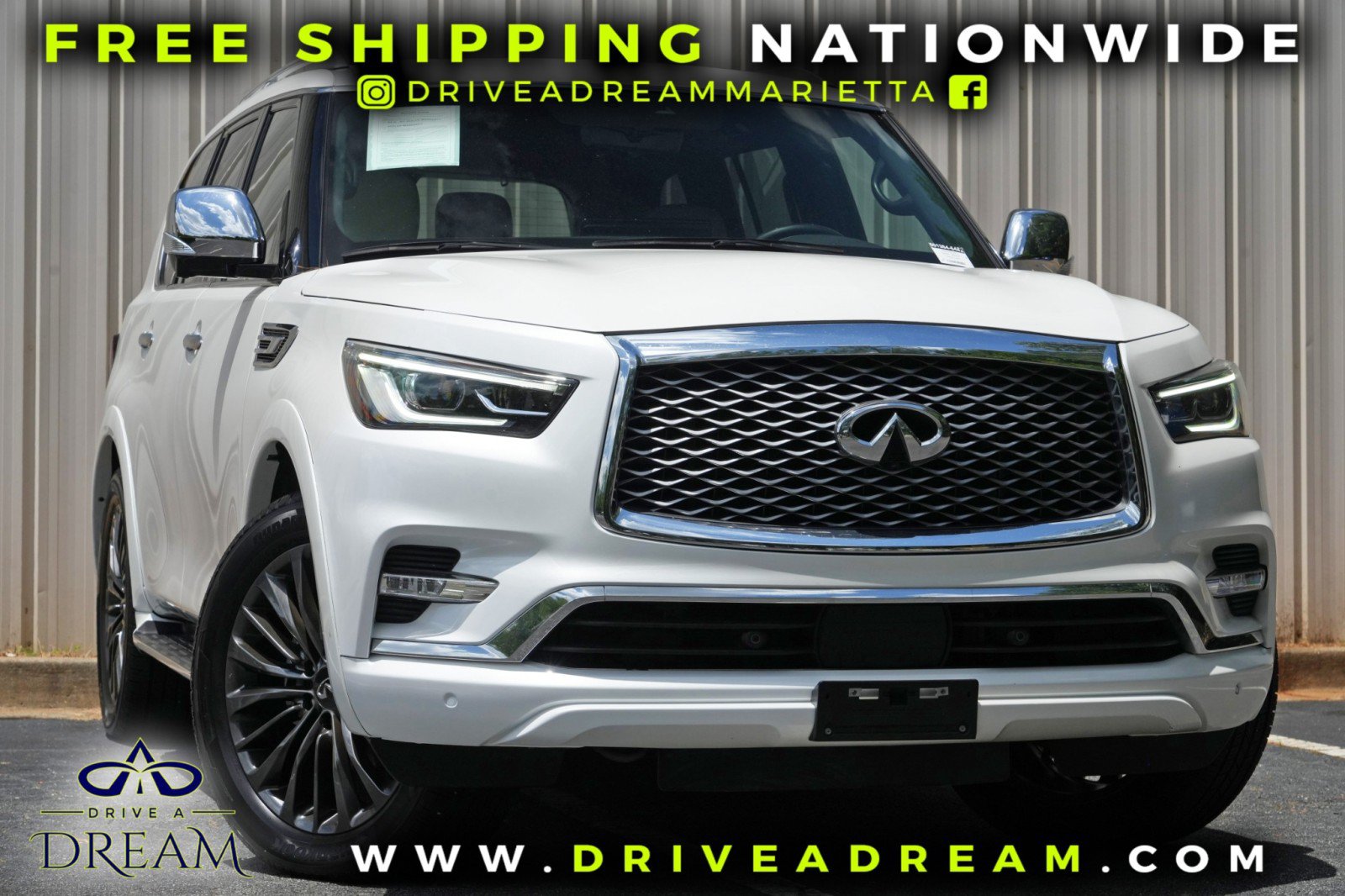 Used 2024 INFINITI QX80 Sensory w/ Cargo Package AWD/4WD image 2
