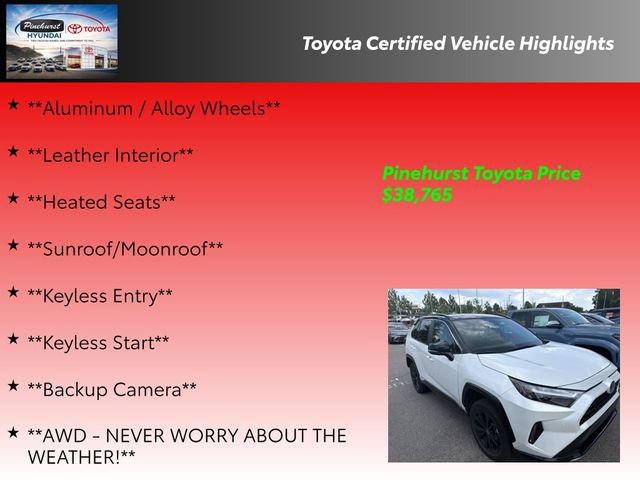 Used 2023 Toyota RAV4 XSE AWD/4WD image 15