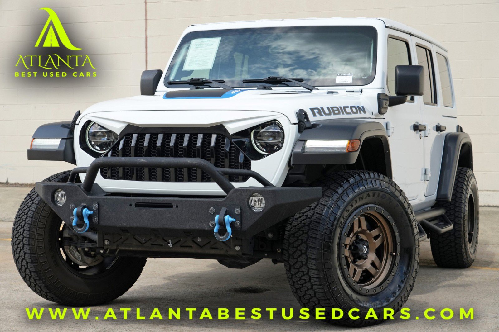 Used 2022 Jeep Wrangler Unlimited Rubicon 4xe w/ Cold Weather Group AWD/4WD image 1
