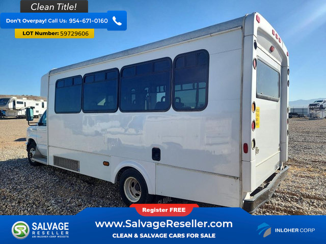 Used 2017 Ford E-450 and Econoline 450 Super Duty w/ Shuttle Bus Prep Package RWD image 3