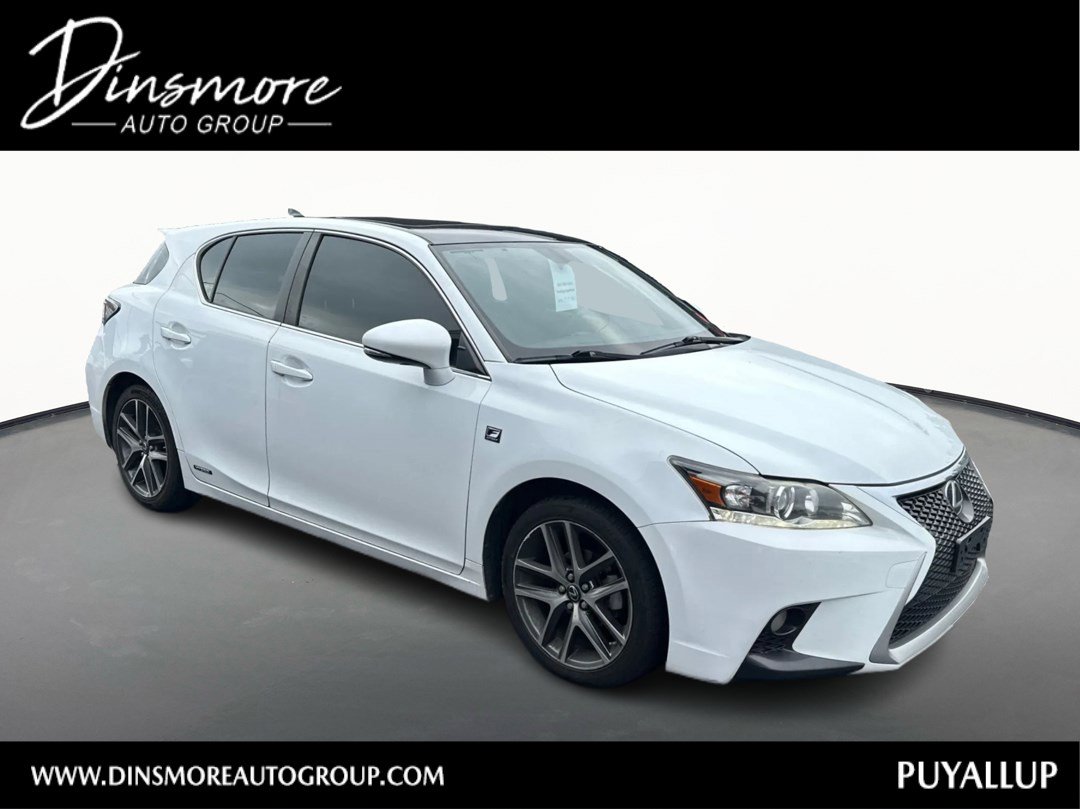 Used 2014 Lexus CT 200h w/ F Sport w/Nuluxe Interior