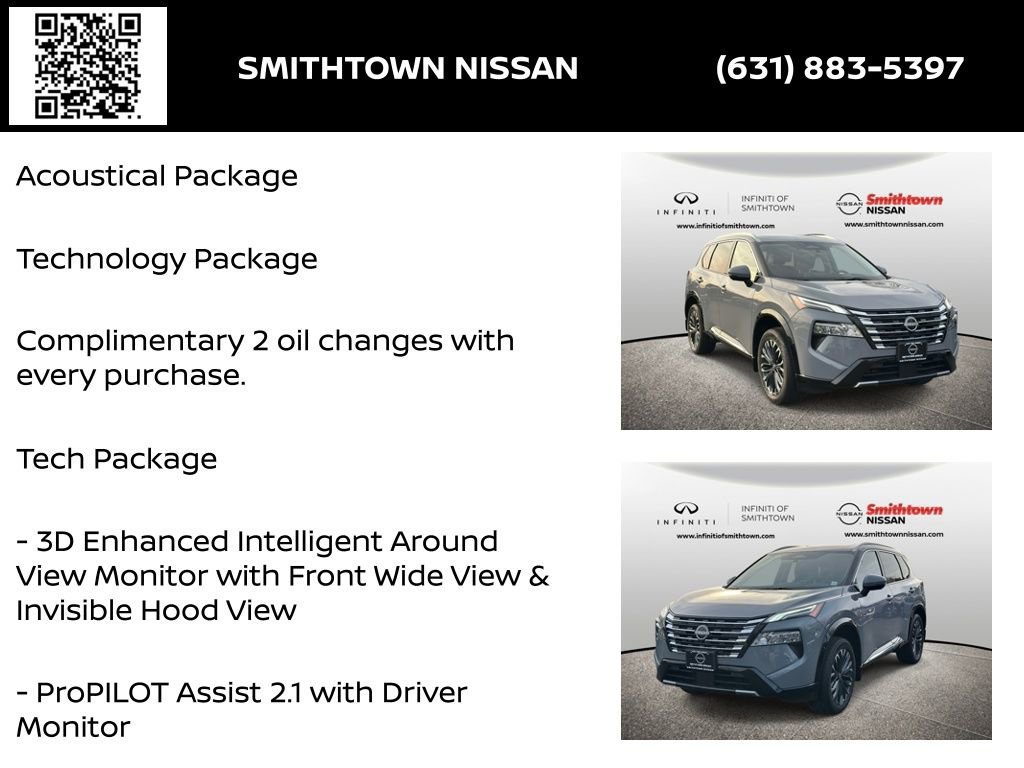 Certified 2025 Nissan Rogue Platinum w/ Tech Package image 3