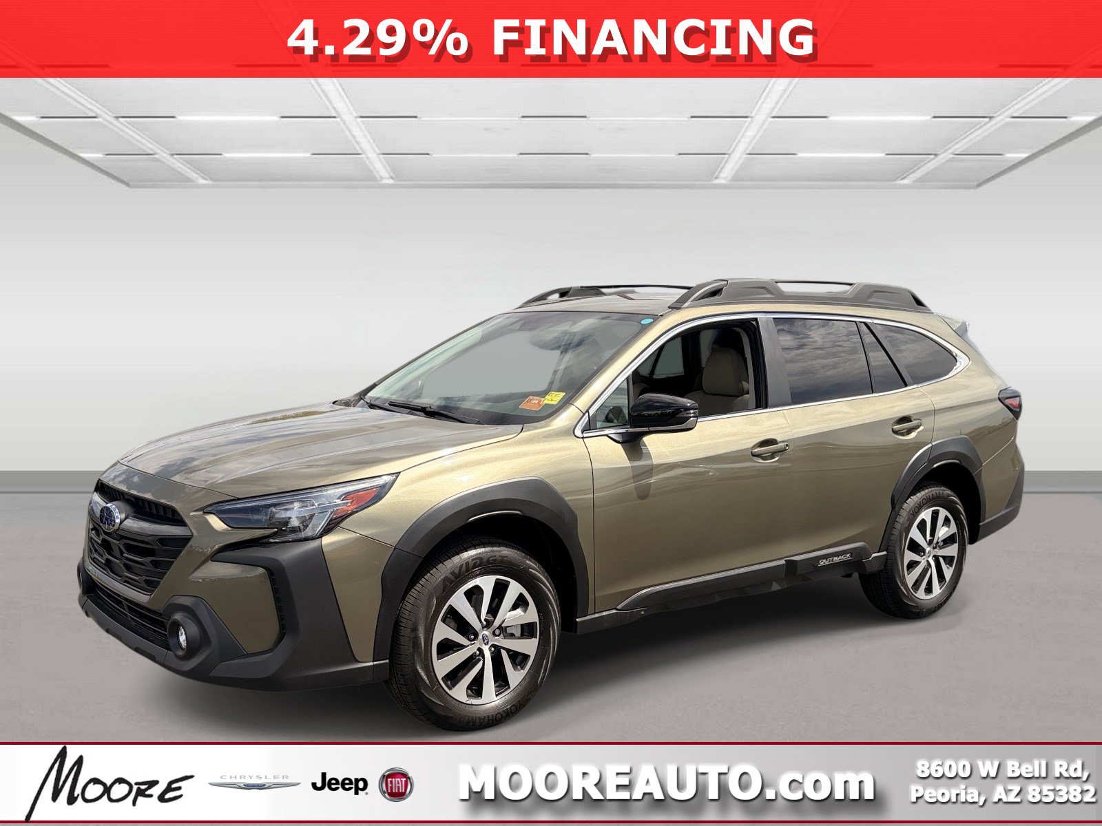 Certified 2025 Subaru Outback Premium w/ Popular Package #1A AWD/4WD image 1