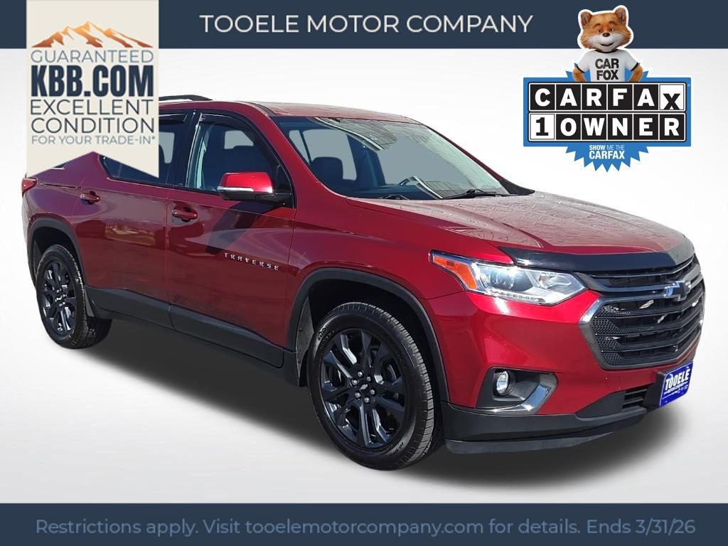 Used 2020 Chevrolet Traverse RS image 1
