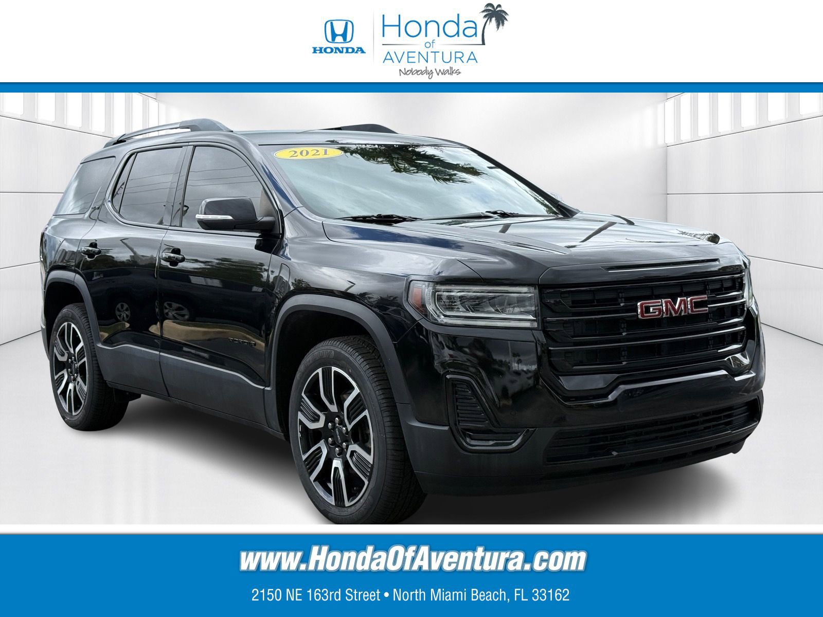 Used 2021 GMC Acadia SLE w/ Driver Convenience Package image 1