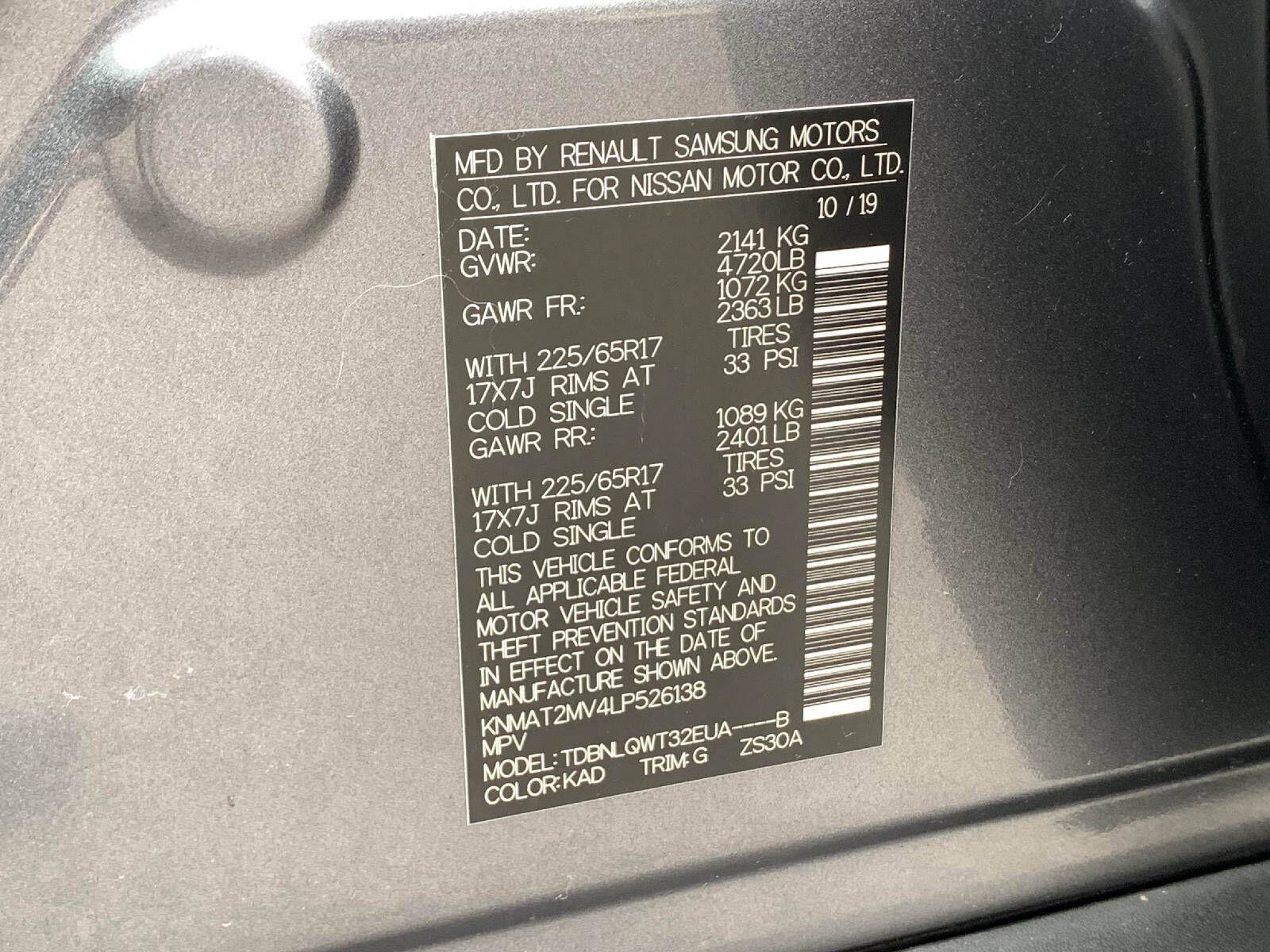 Used 2020 Nissan Rogue SV AWD/4WD image 40