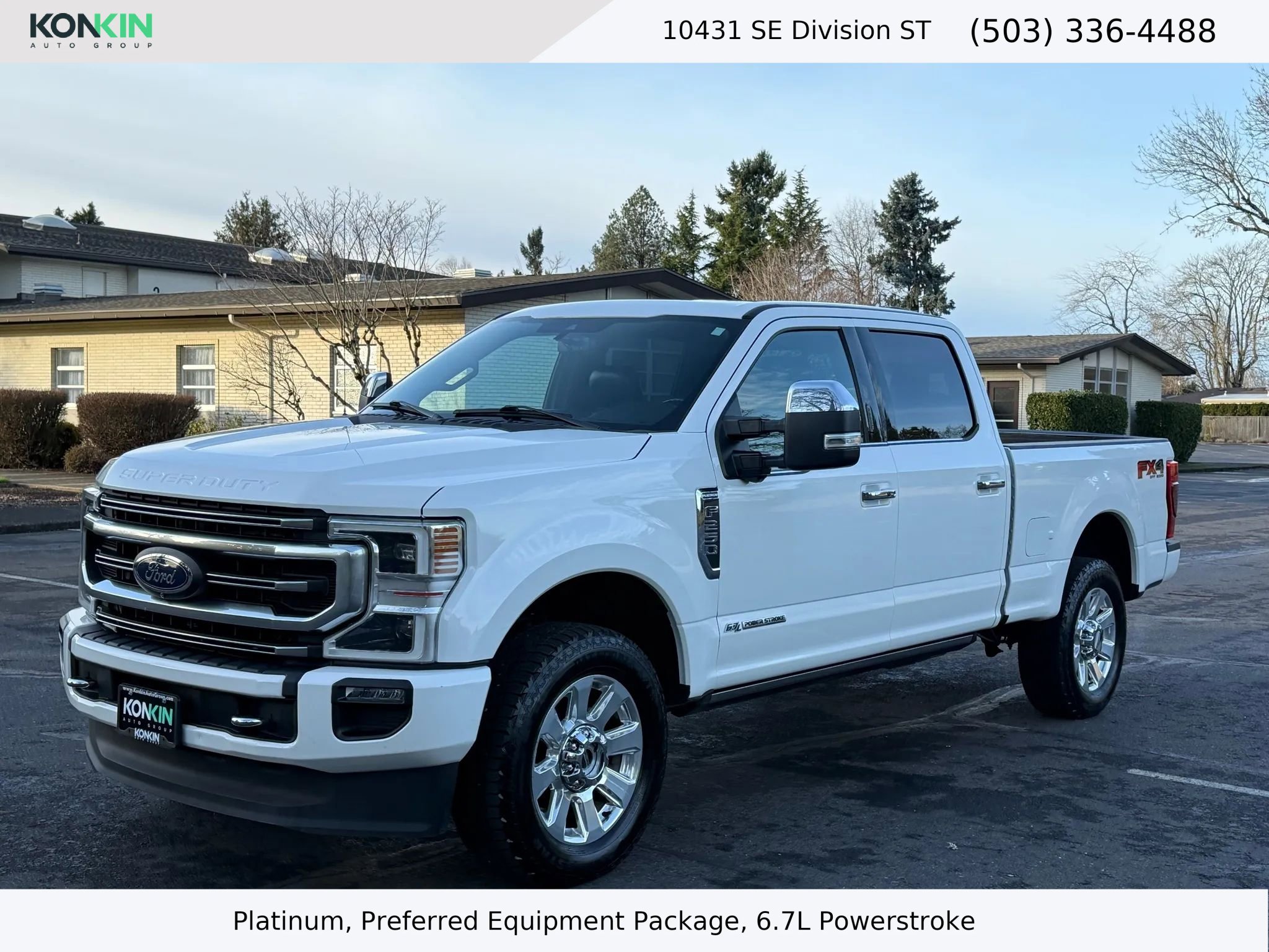 Used 2021 Ford F250 Platinum image 1