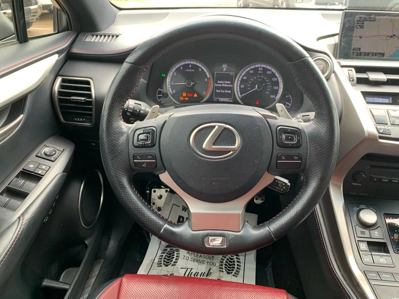 Used 2015 Lexus NX 200t F Sport w/ Navigation System Package FWD image 14