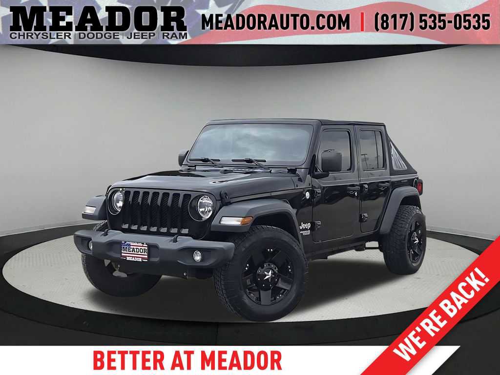 Used 2018 Jeep Wrangler Unlimited Sport S AWD/4WD video 1