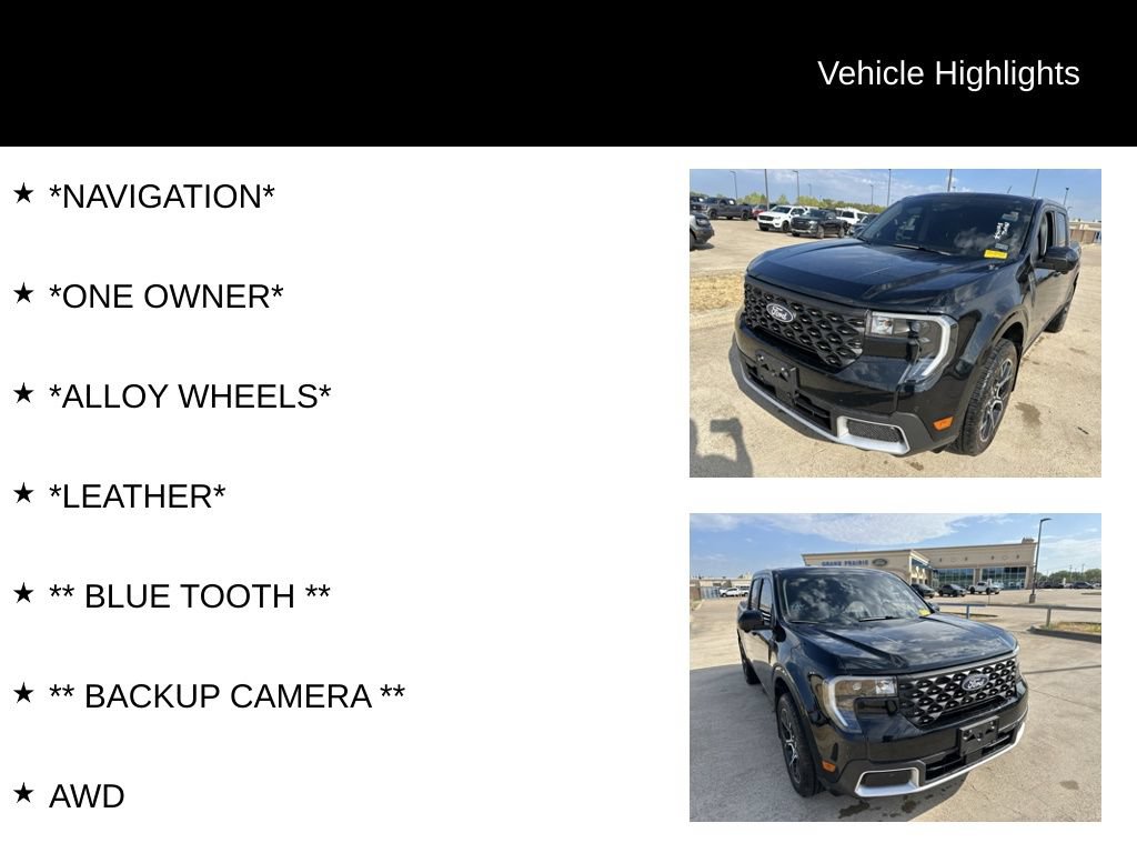 Certified 2025 Ford Maverick Lariat AWD/4WD image 4