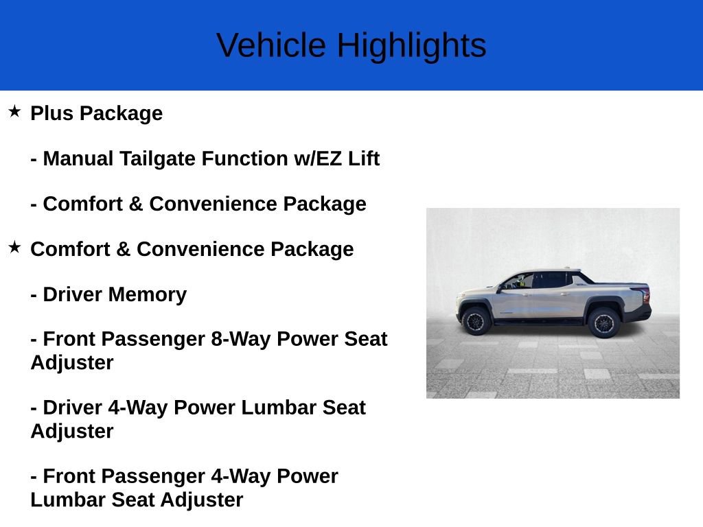 New 2026 Chevrolet Silverado EV Trail Boss w/ Plus Package image 3