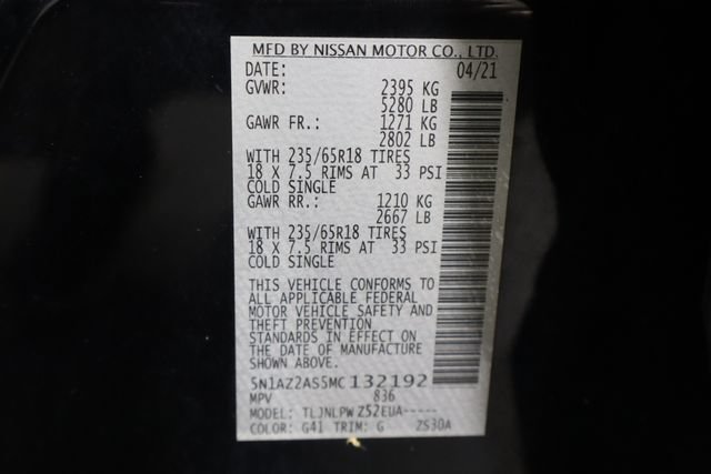Used 2021 Nissan Murano S AWD/4WD image 32