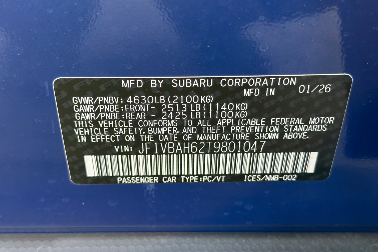 New 2026 Subaru WRX Premium image 26