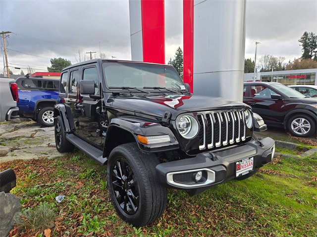 Used 2021 Jeep Wrangler Unlimited Sahara w/ Cold Weather Group image 4