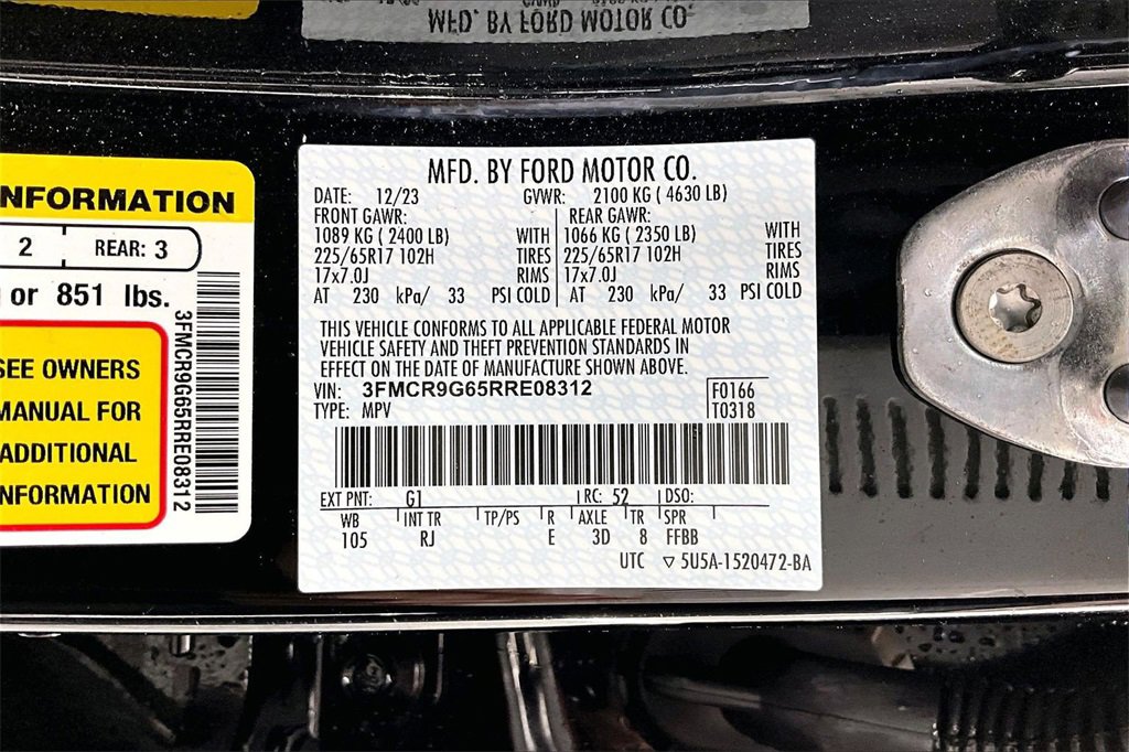 Used 2024 Ford Bronco Sport Heritage w/ Heritage Convenience Package image 35