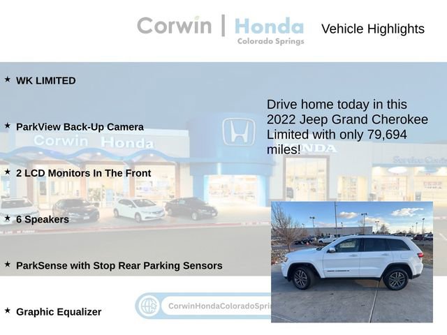 Used 2022 Jeep Grand Cherokee Limited image 6