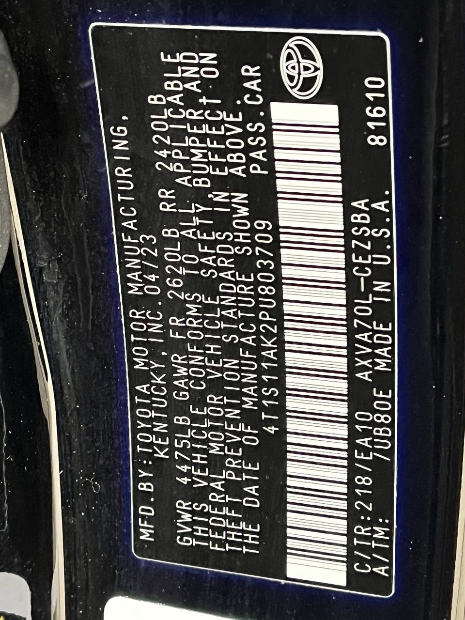 Used 2023 Toyota Camry SE w/ Audio Upgrade Package FWD image 30