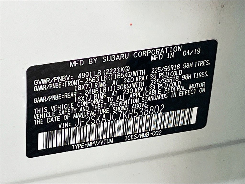 Used 2019 Subaru Forester Sport w/ Popular Package #2 image 32