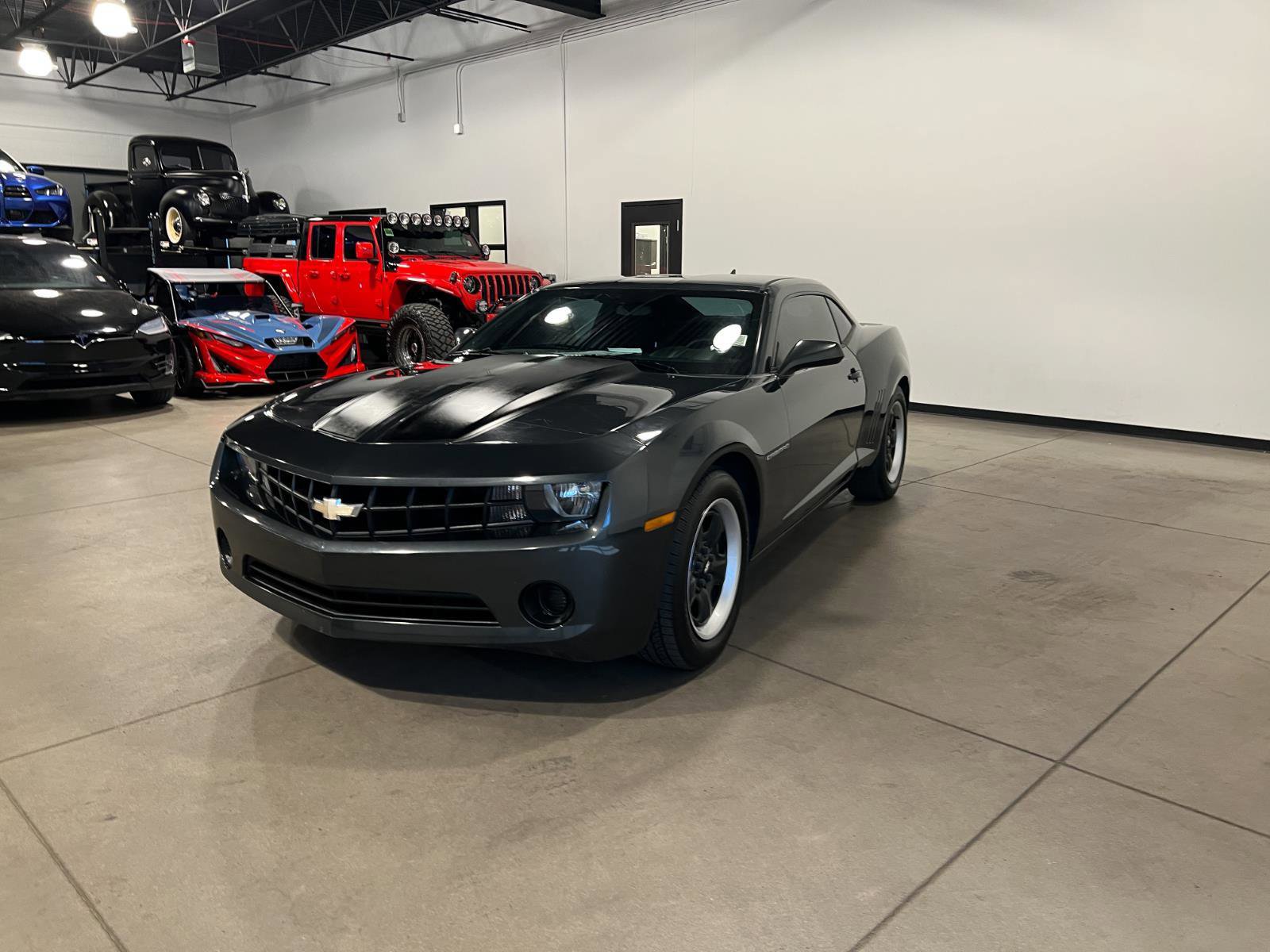 Used 2013 Chevrolet Camaro LS w/ Black Rally Stripe Package RWD image 7